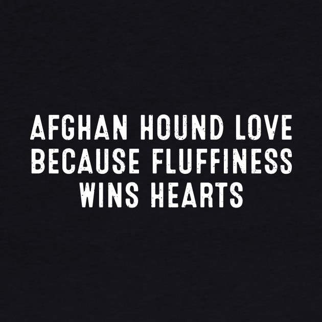 Afghan Hound Love: Because Fluffiness Wins Hearts by trendynoize